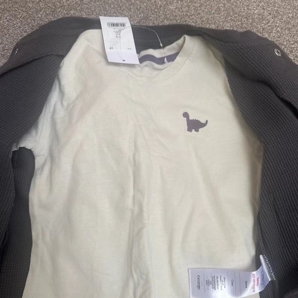 Gray Button-Up Jacket - Picture 3 of 4